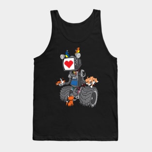 TV Head Love Tank Top